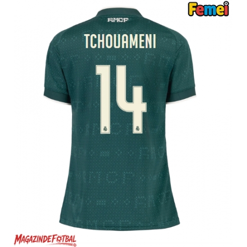 Real Madrid Aurelien Tchouameni #14 Tricou Fotbal Replică 2026-27 Femei Deplasare Real Madrid Aurelien Tchouameni #14 Tricou Fotbal Replică 2026-27 Femei Deplasare